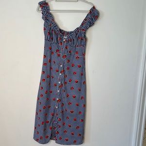 Urban outfitters strawberry dress